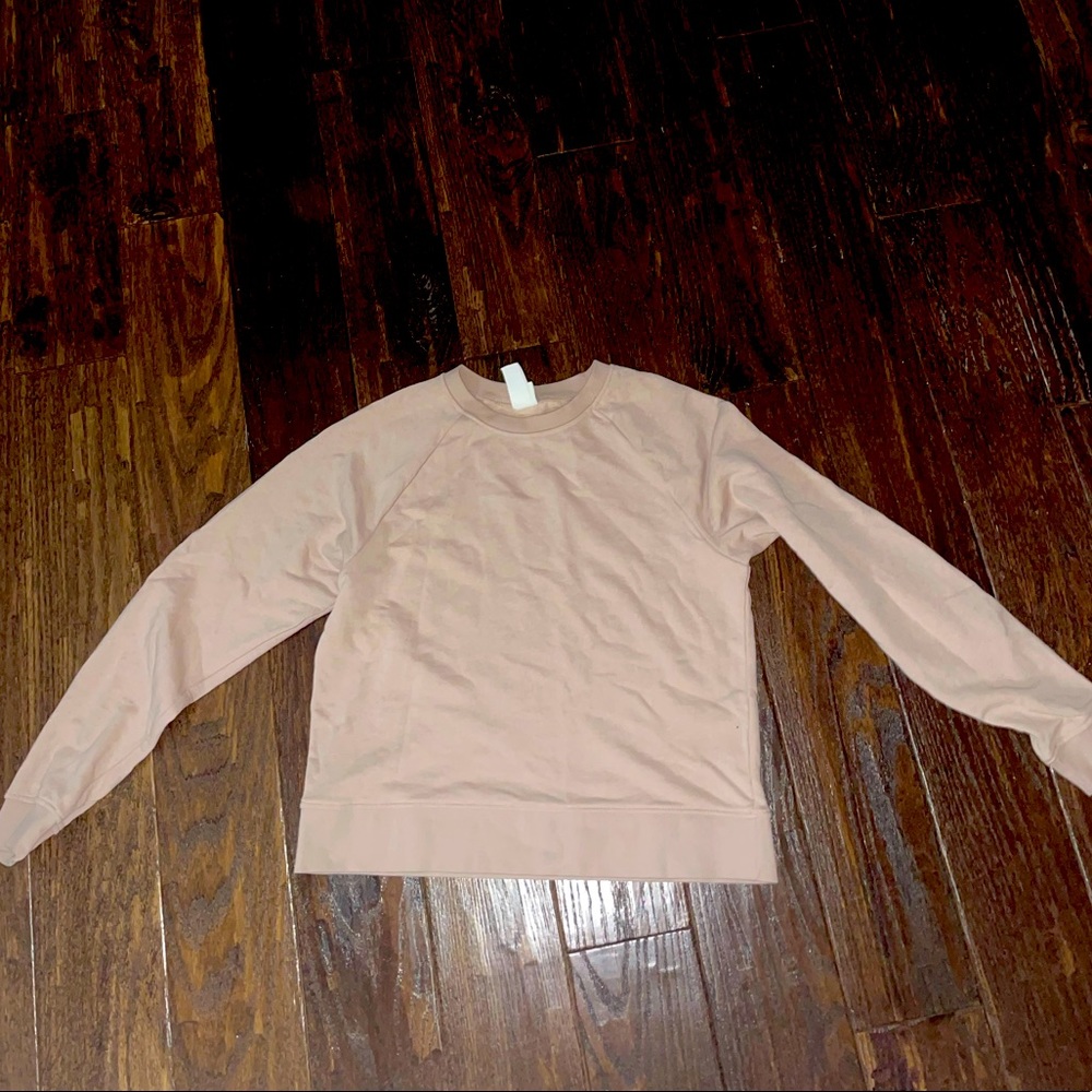 h and m crew neck sweat shirt small